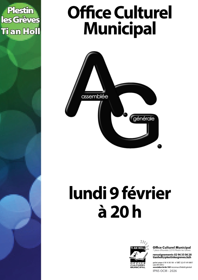 Assemblée générale de l'Office Culturel Municipal 